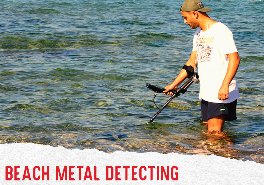 Beach Metal Detecting